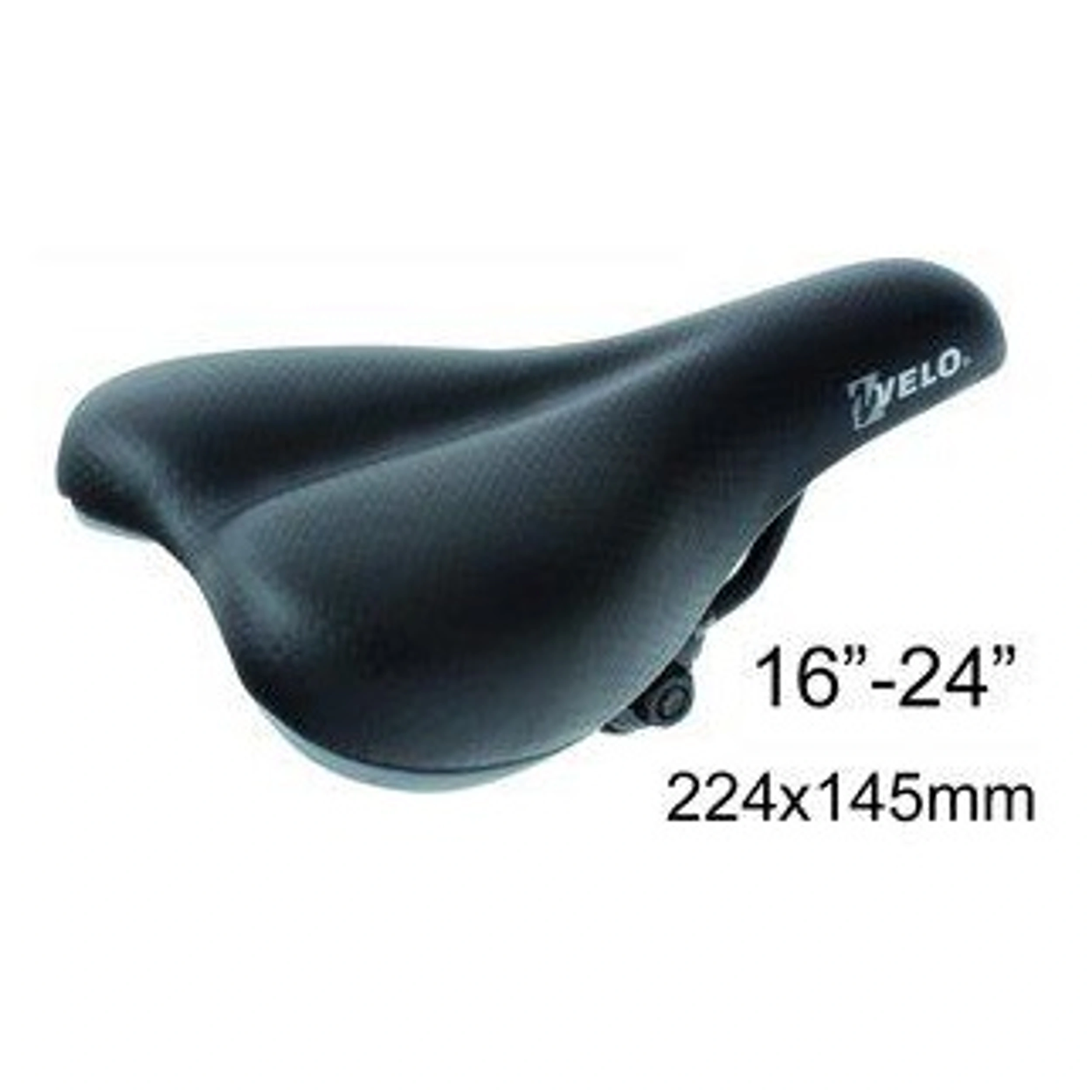 VELO Sadel Junior 16-24 tum svart