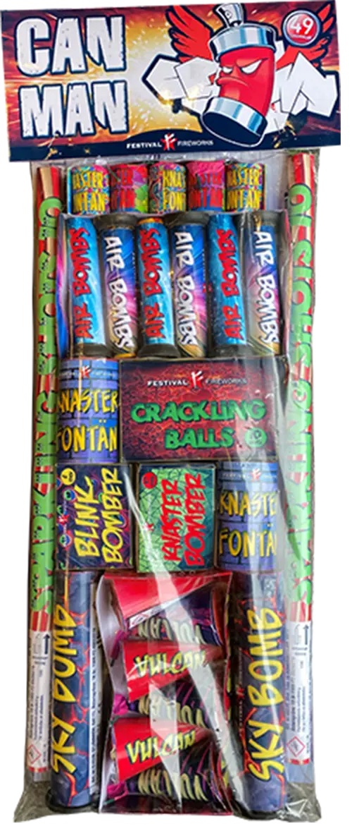 Festival Can Man 49 stycken
