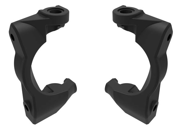 Traxxas Styrspindelhållare (Caster Block) Svart (Par) Mini Maxx/XRT