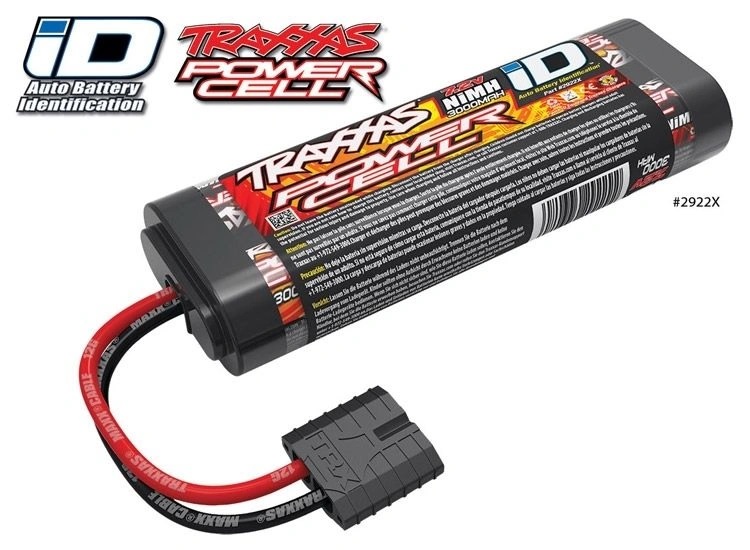 Traxxas Batteri NiMH Batteri 7,2V 3000mAh iD-kontakt