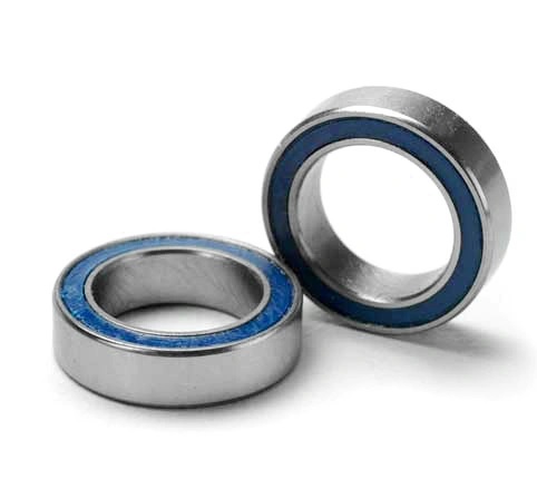 Traxxas Kullager 10x15x4mm Gummitätat Blå 2-pack