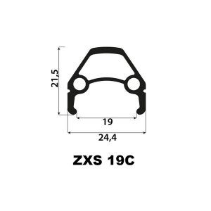Skeppshult Bakhjul 28 tum 7-vxl Fotbroms Silver