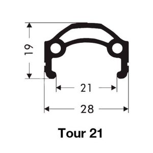 Skeppshult Framhjul 27.5 tum INT 6-bult