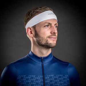 GripGrab Lightweight Summer Sweatband OneSize White