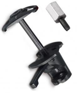 TOP CAP CHAIN TOOL ALUMINIUM STEERER Black