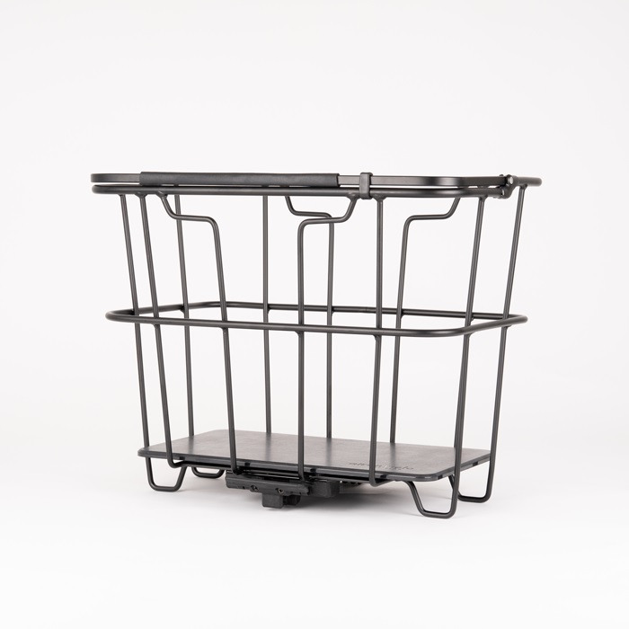 Atran Velo GROCERY CYKELKORG INKL SHOPPINGVÄSKA AVS SVART 40l