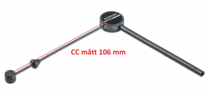 Broms Y-link Cantilever 106 mm