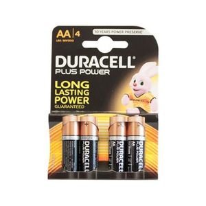 Batteri Duracell AA LR6 1.5V 4-PACK