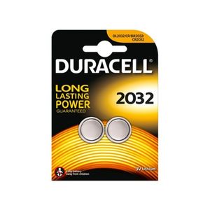 Batteri Duracell CR2032 3V 2-PACK