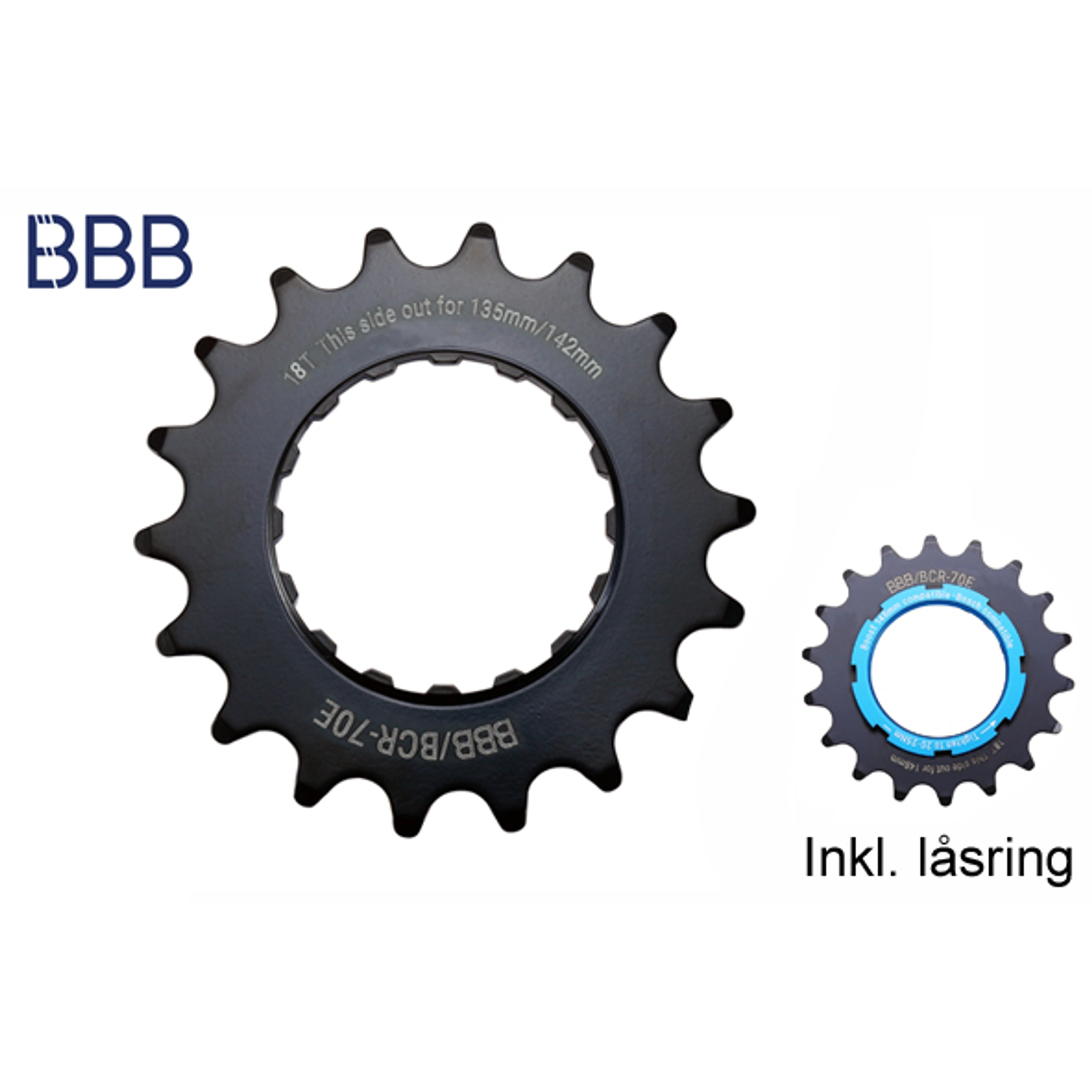 BBB Framdrev Bosch 20T 3/32