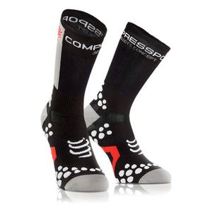Compressport Racing Socks V2.1 Bike Hi Black/White