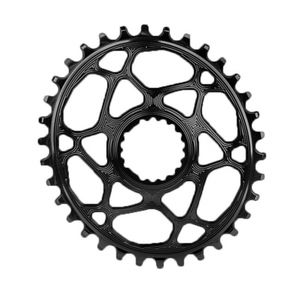 ABSOLUTEBLACK Chainring Direct Mount Singlespeed Oval 34T Black