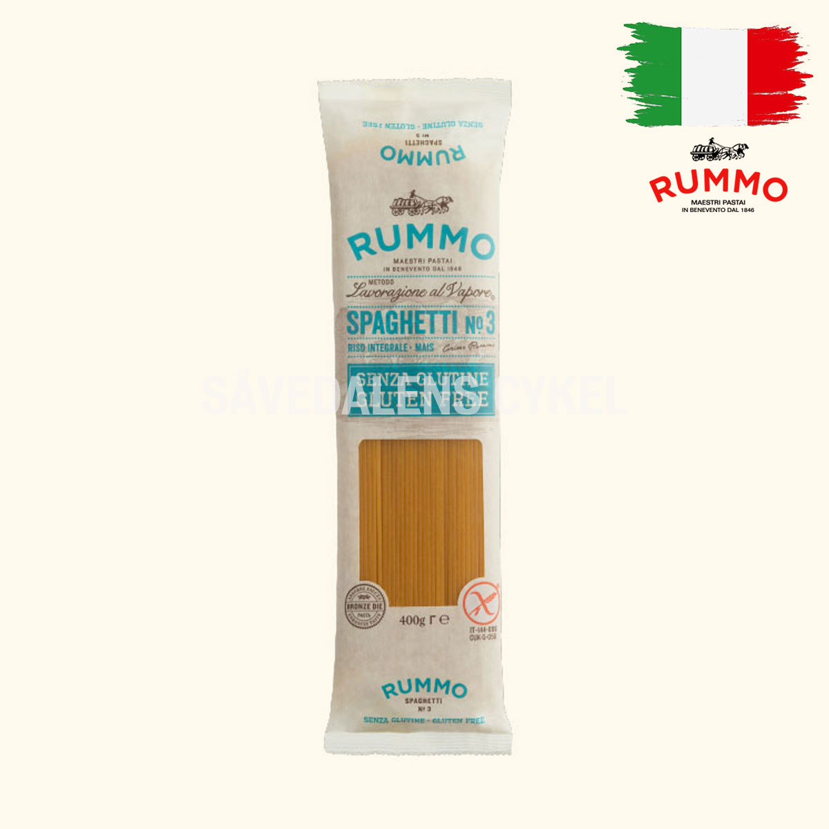 RUMMO Spaghetti No3 GLUTENFRI - 400g