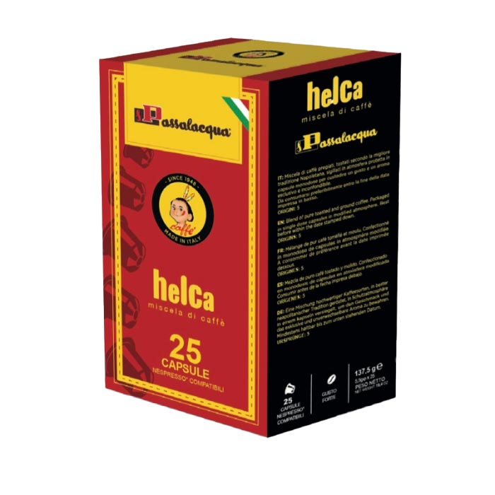 KaffeKapslar (Nespresso) Passalacqua Helca 25st (5,5g)