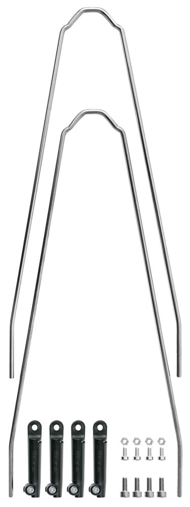 SKS Skärmbeslag Kit U-Stays Velo42 Urban & Velo47 Trekking Silver