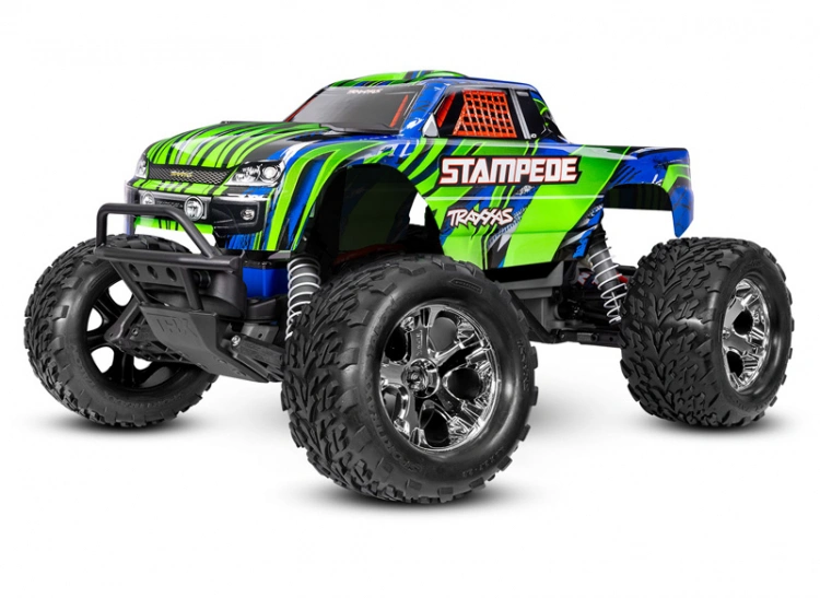 Traxxas Stampede 2WD 1/10 RTR TQ EHD Grön USB-C - Med Batteri/Laddare