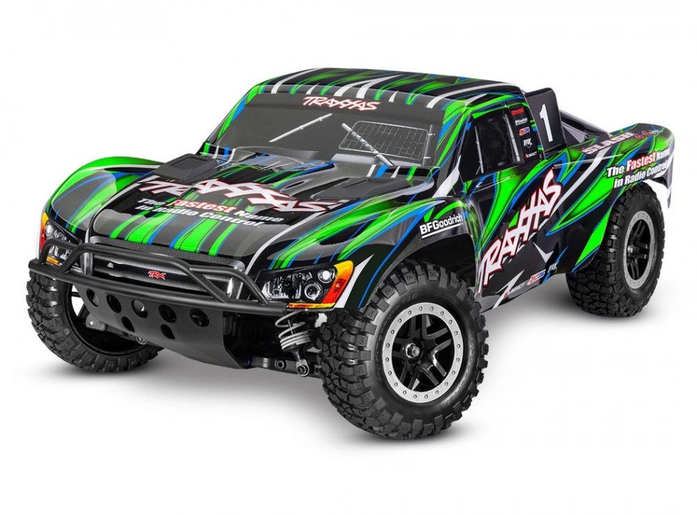 Traxxas Slash 4x4 VXL 1/10 RTR TQi TSM Grön