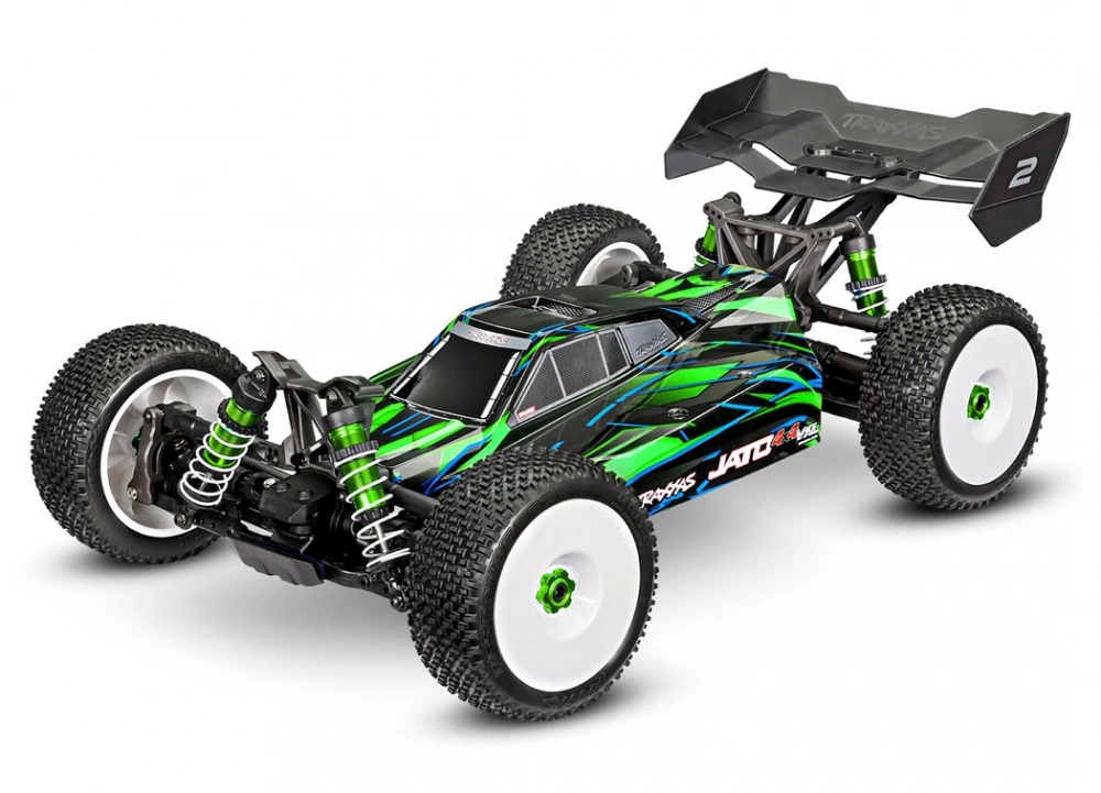 Traxxas Jato 4x4 1/8 VXL-4s EHD RTR Grön