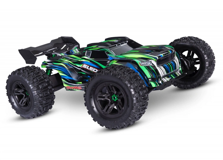 Traxxas Sledge 1/8 Truck 6s Belted Grön