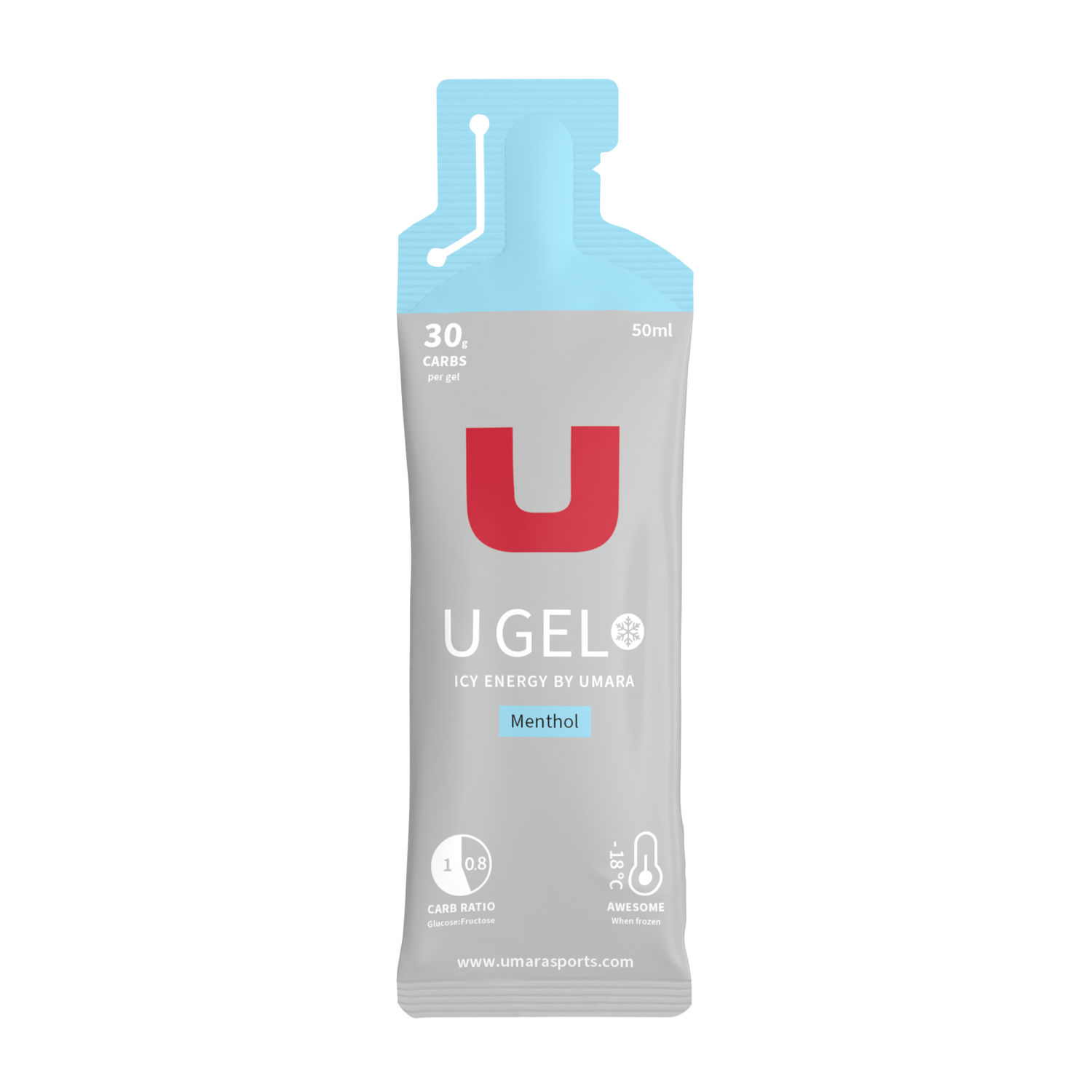 Umara U Gel Mentol Extra 30 g Carbs