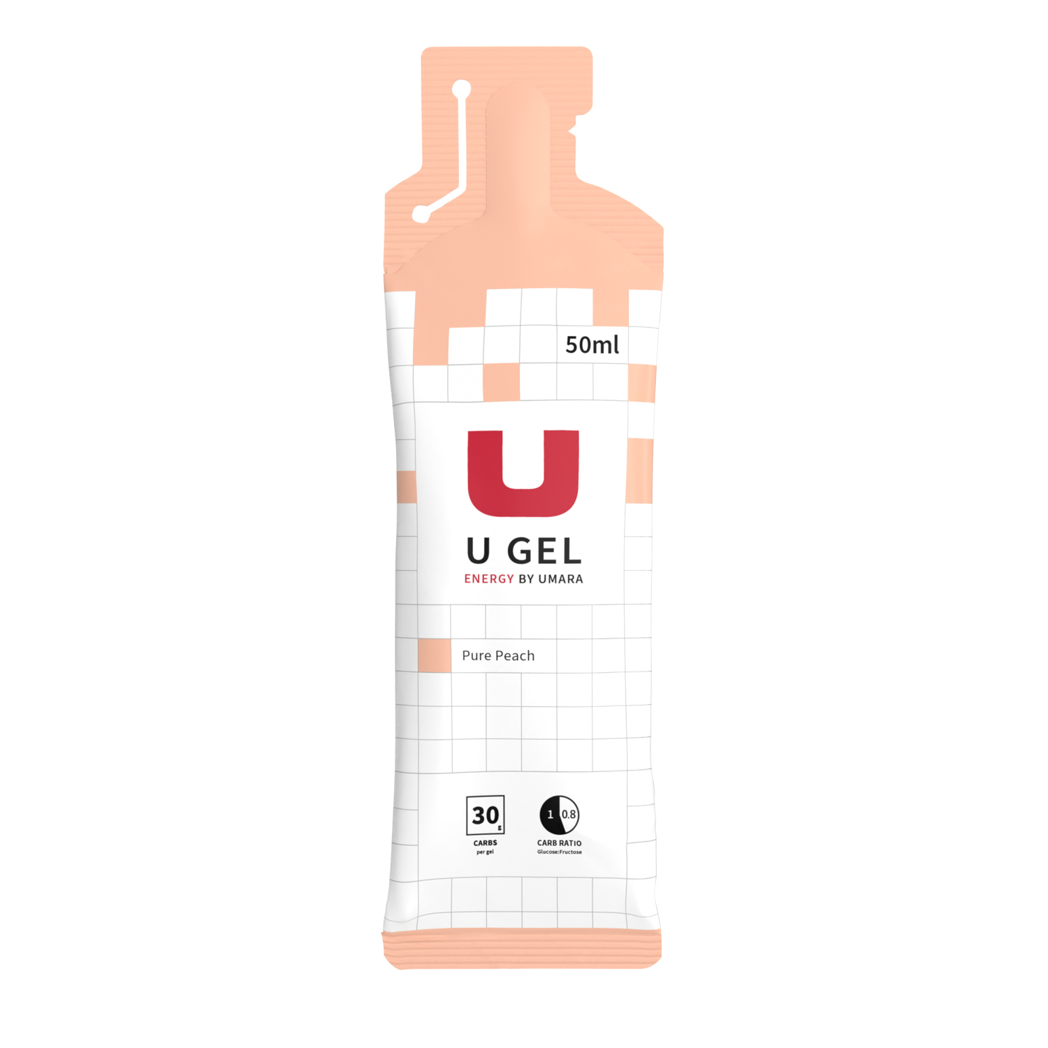 Umara U Gel Pure Peach 30 g Carbs