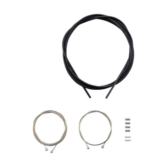 Shimano Bromsvajerset Racer/MTB svart, dubbla nipplar