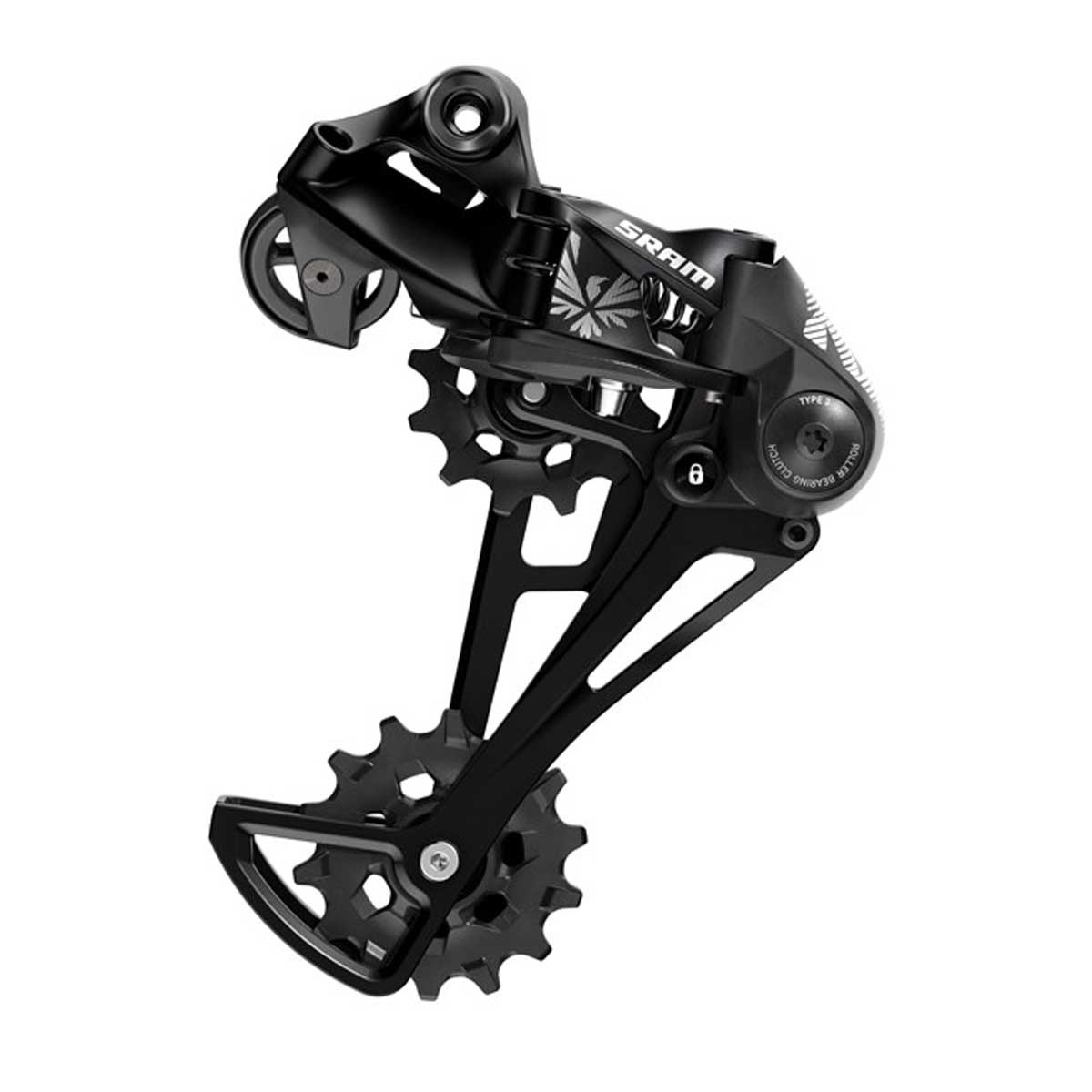 Bakväxel SRAM NX Eagle Lång 12vxl Svart