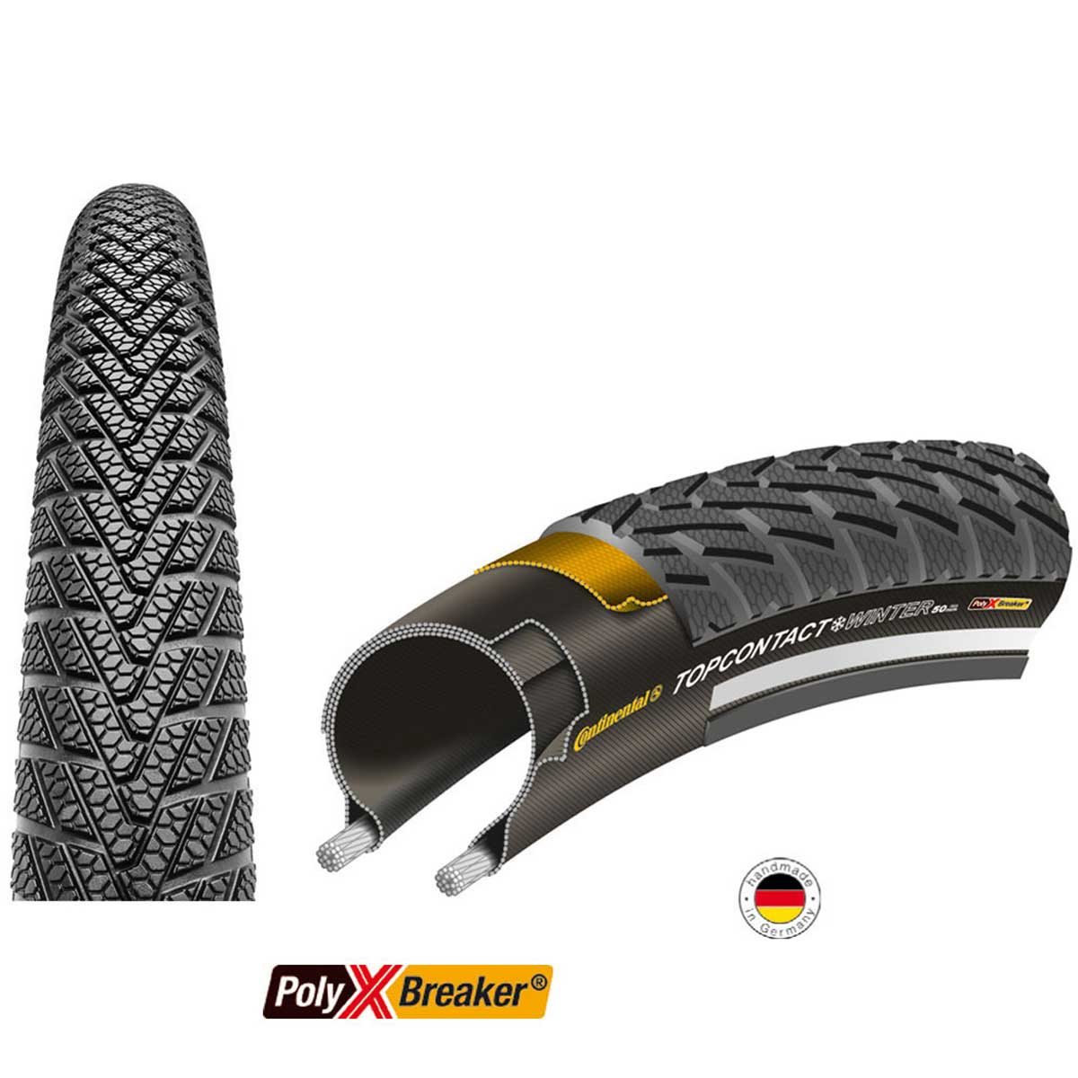 Däck TopContact II Winter 42-622  Odubbat