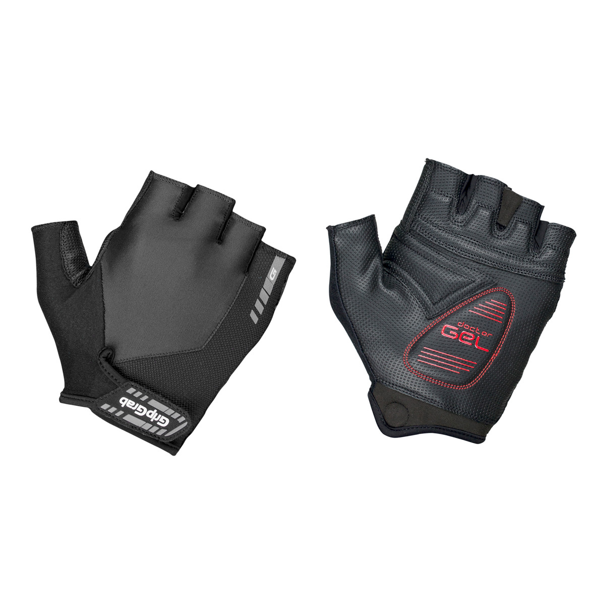 GripGrab ProGel Padded Glove Black