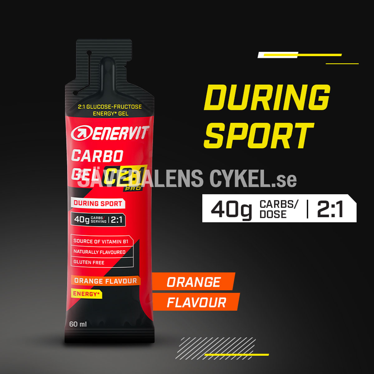 ENERVIT Carbo Gel C2:1 Apelsin