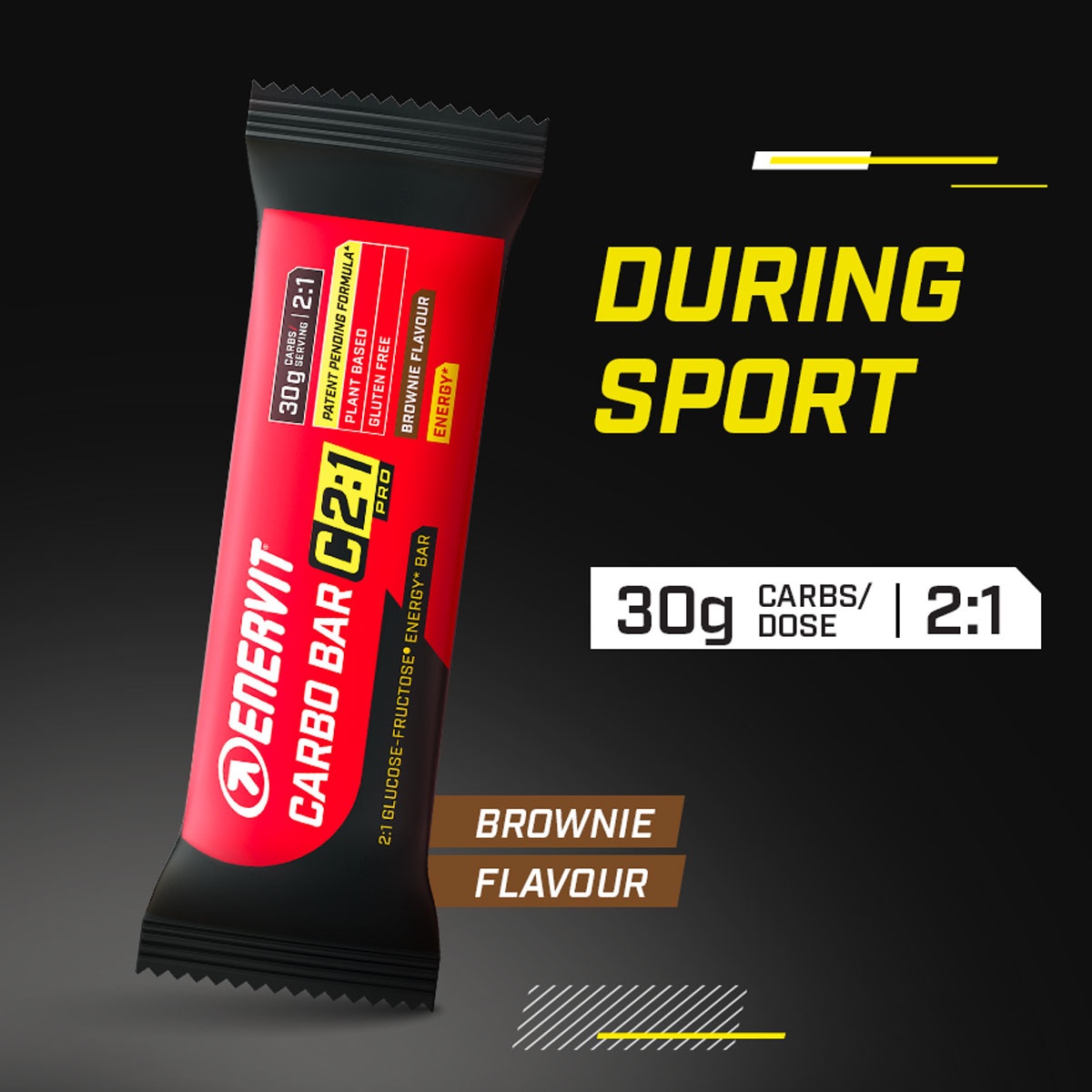 ENERVIT Carbo Bar 2:1 Brownie - 40 g