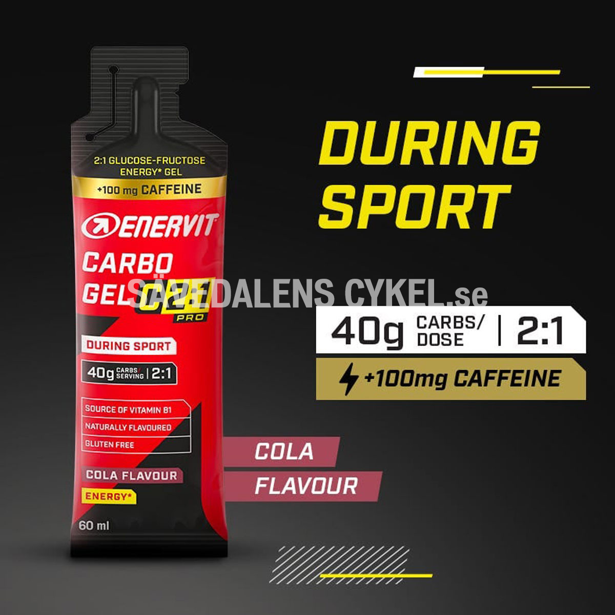 ENERVIT C2:1 Carbo Gel Cola Caffeine - 60 ml