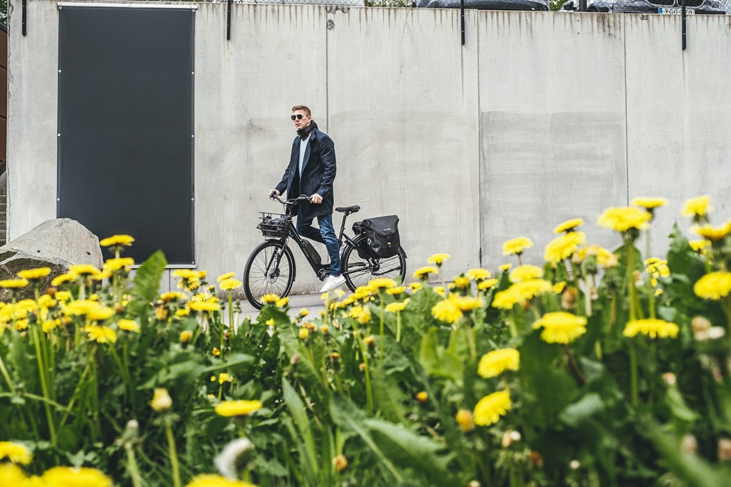 Ecoride Ambassador AXS M-5 E5 28 tum Svart