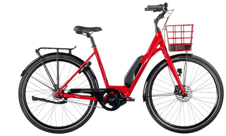 Ecoride Ambassador AXS M-5 E5 28 tum Röd