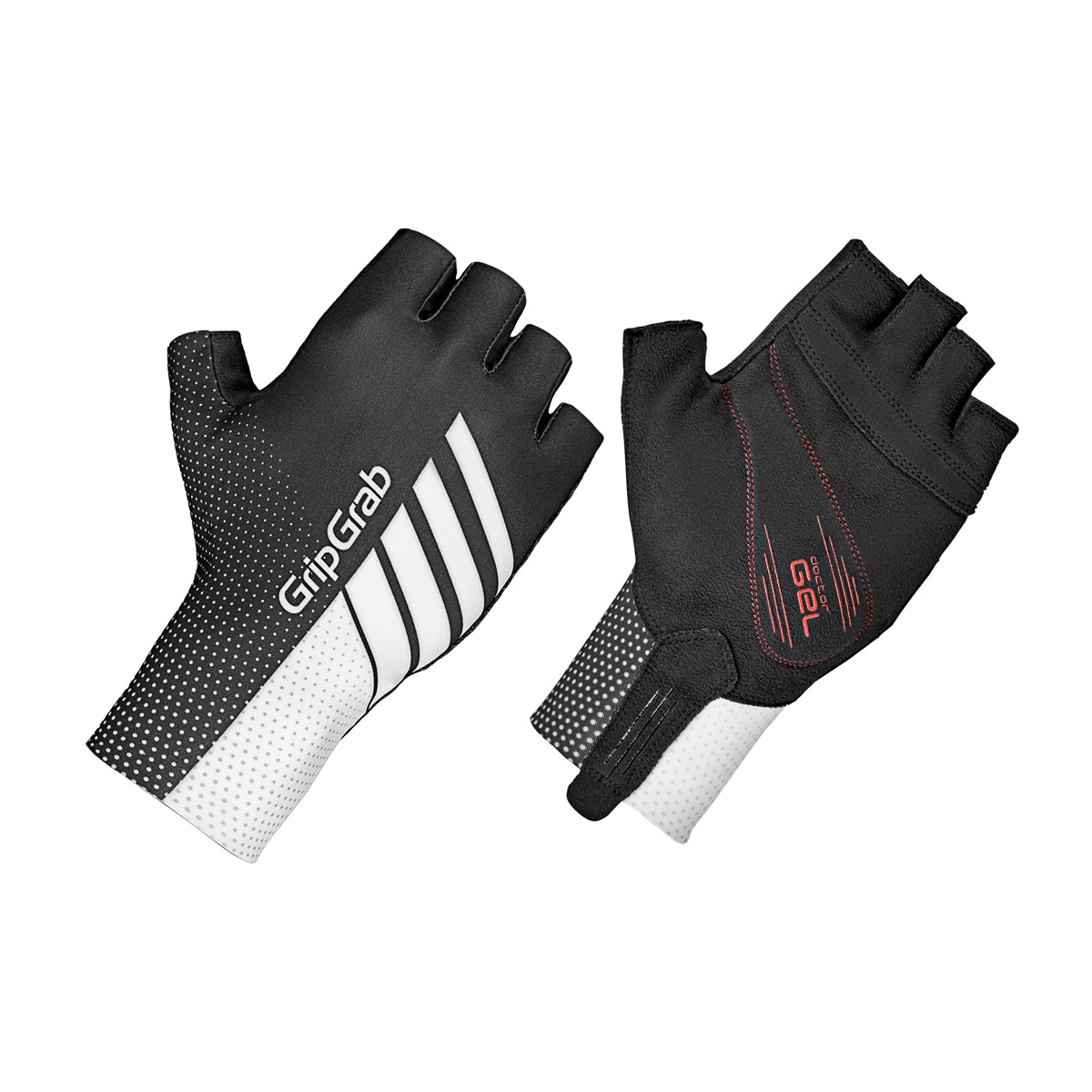 GripGrab Aero TT Raceday Glove White/Black