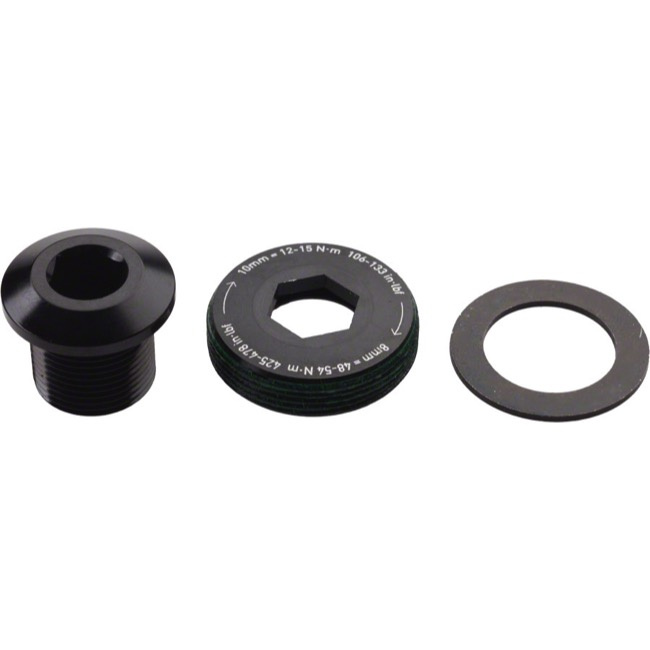 SRAM Crank Arm Bolt, M15/M22 Alloy Self-Extracting, GXP Black