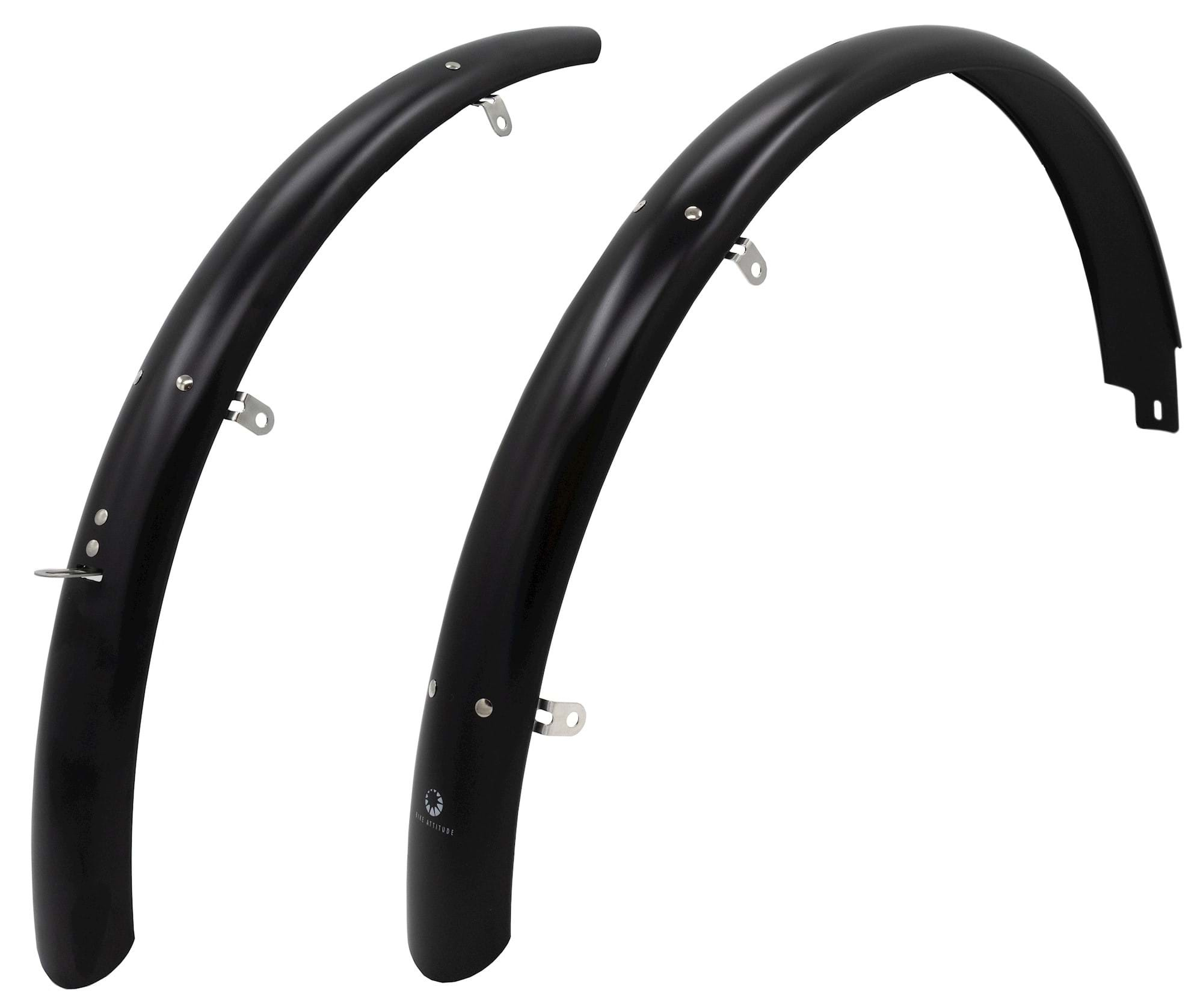 Skärmset 26tum 60 mm Mattsvart inkl. stag