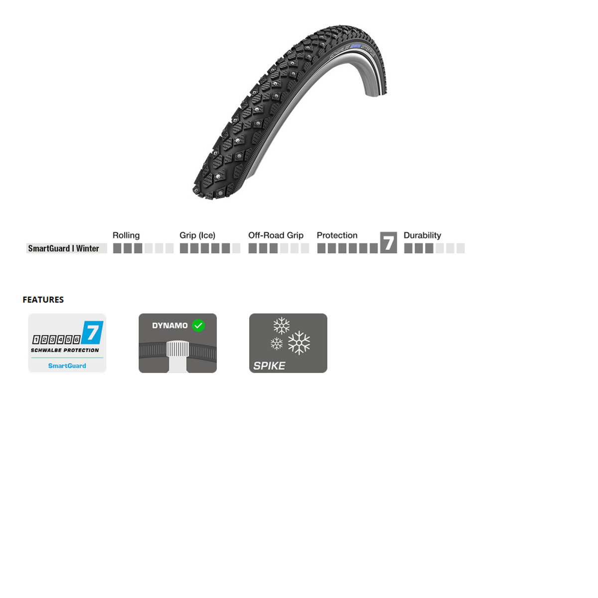 Marathon Winter Plus 47-507 24x1.75 184 Dubb