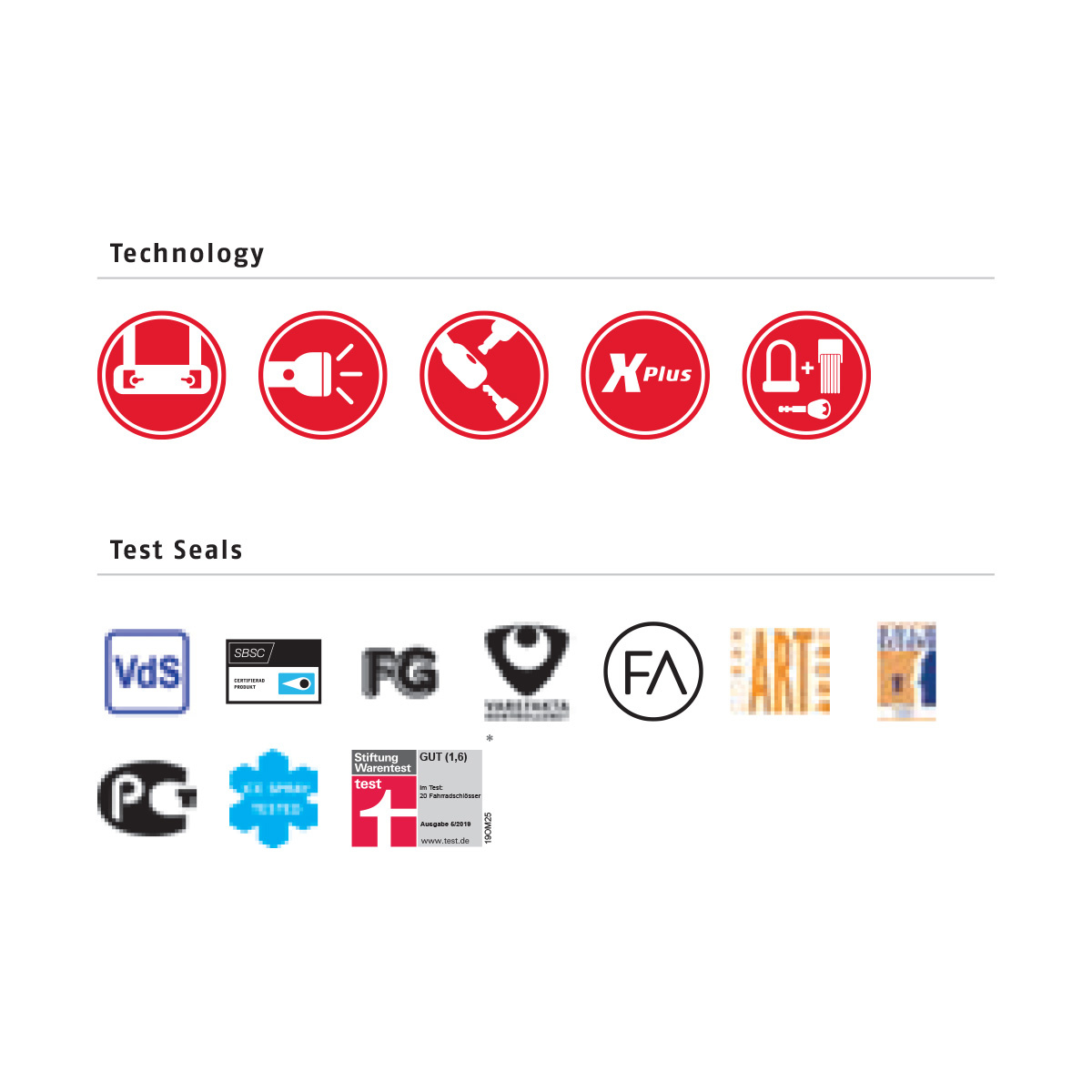 ABUS GRANIT X-PLUS 540/160HB230 + EAZY KF
