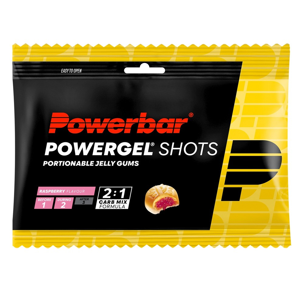 PowerBar PowerGel Shots Rasberry vingummi