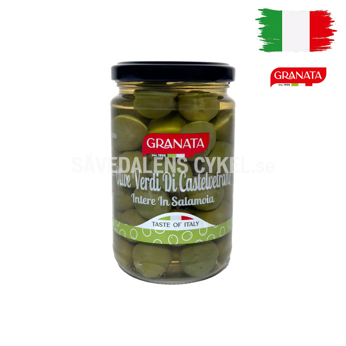 GRANATA Castelvetrano gröna oliver - 160g