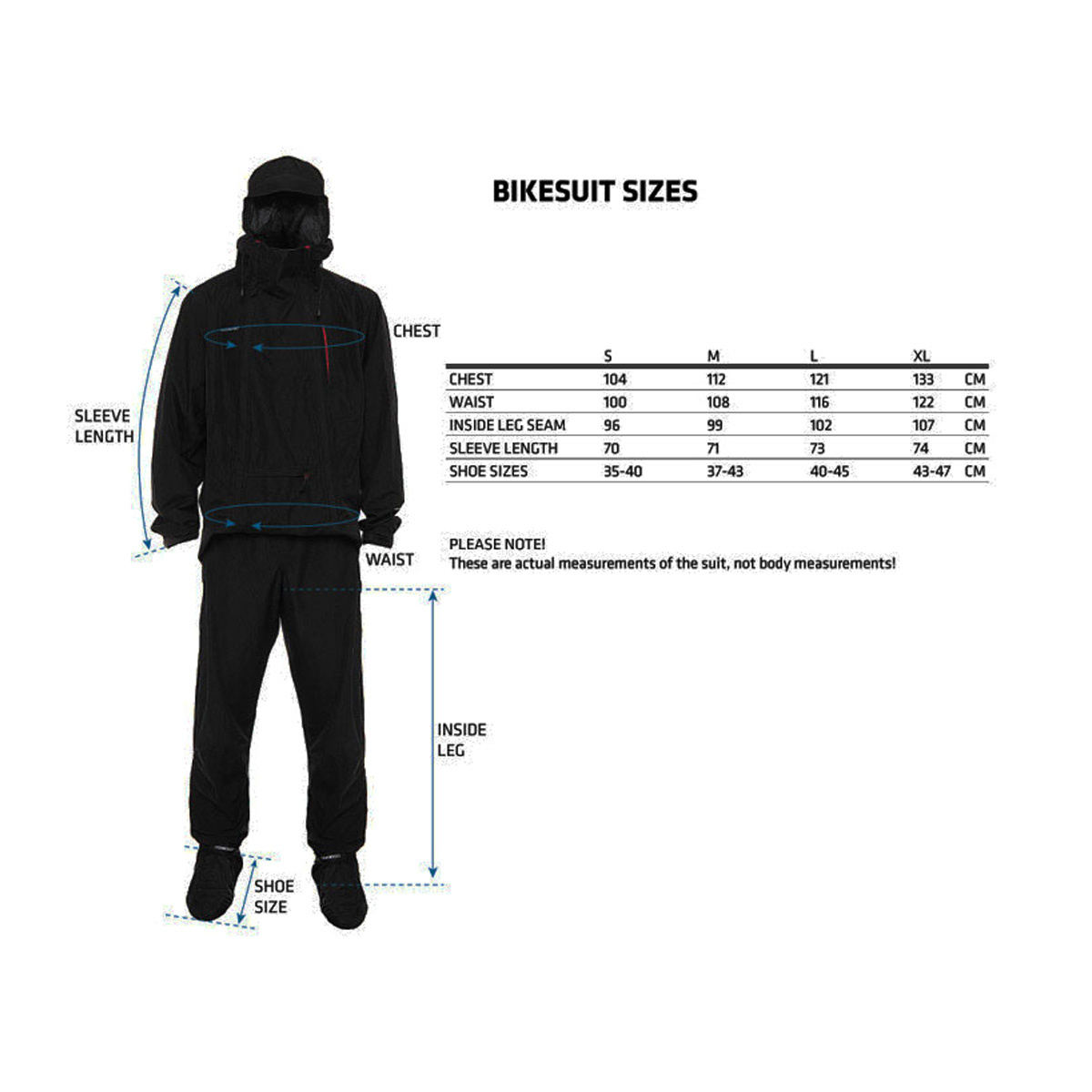 BIKESUIT BLACK