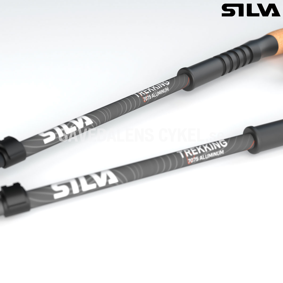 SILVA Trekking Poles Aluminum Cork