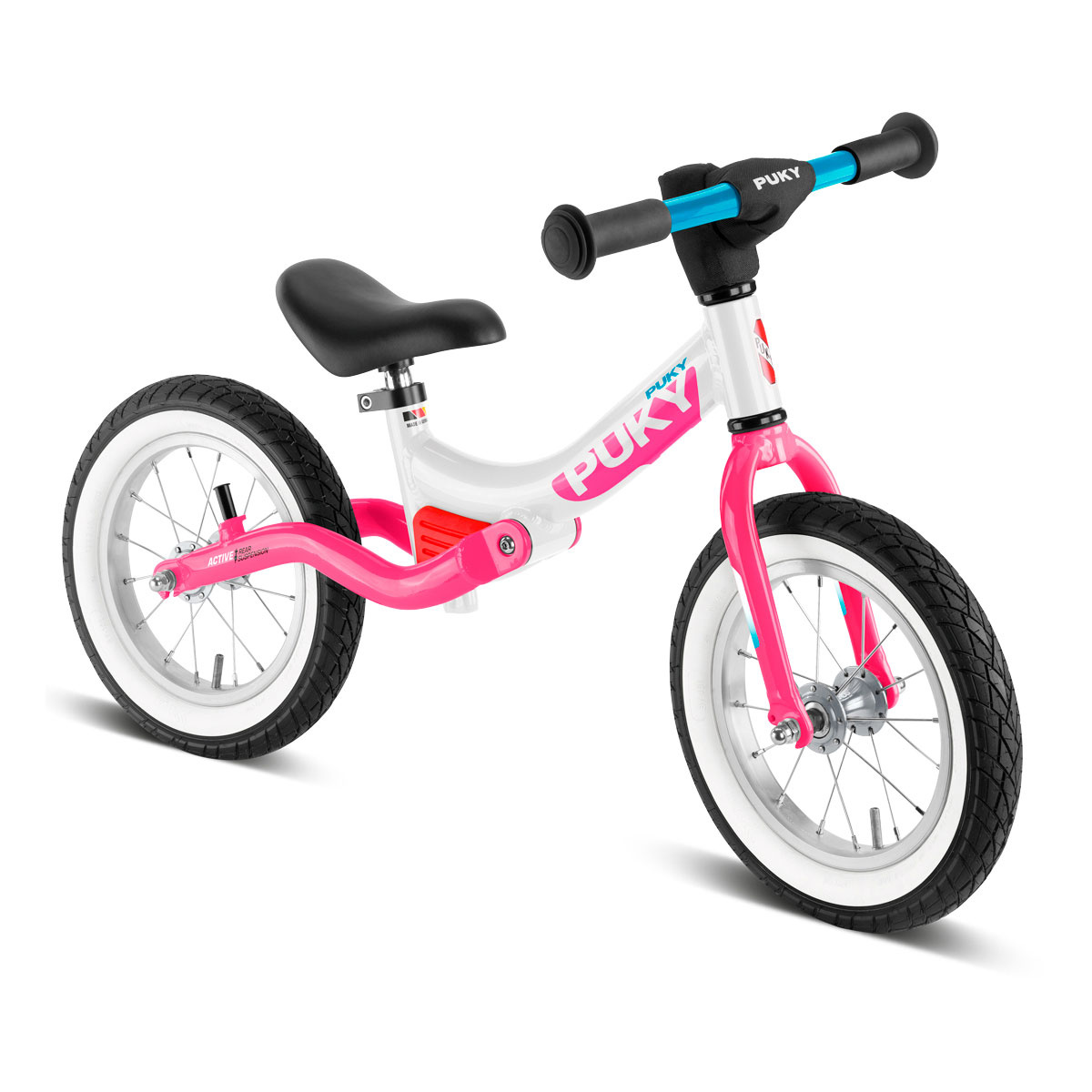 PUKY LR Ride Splash Vit/Rosa