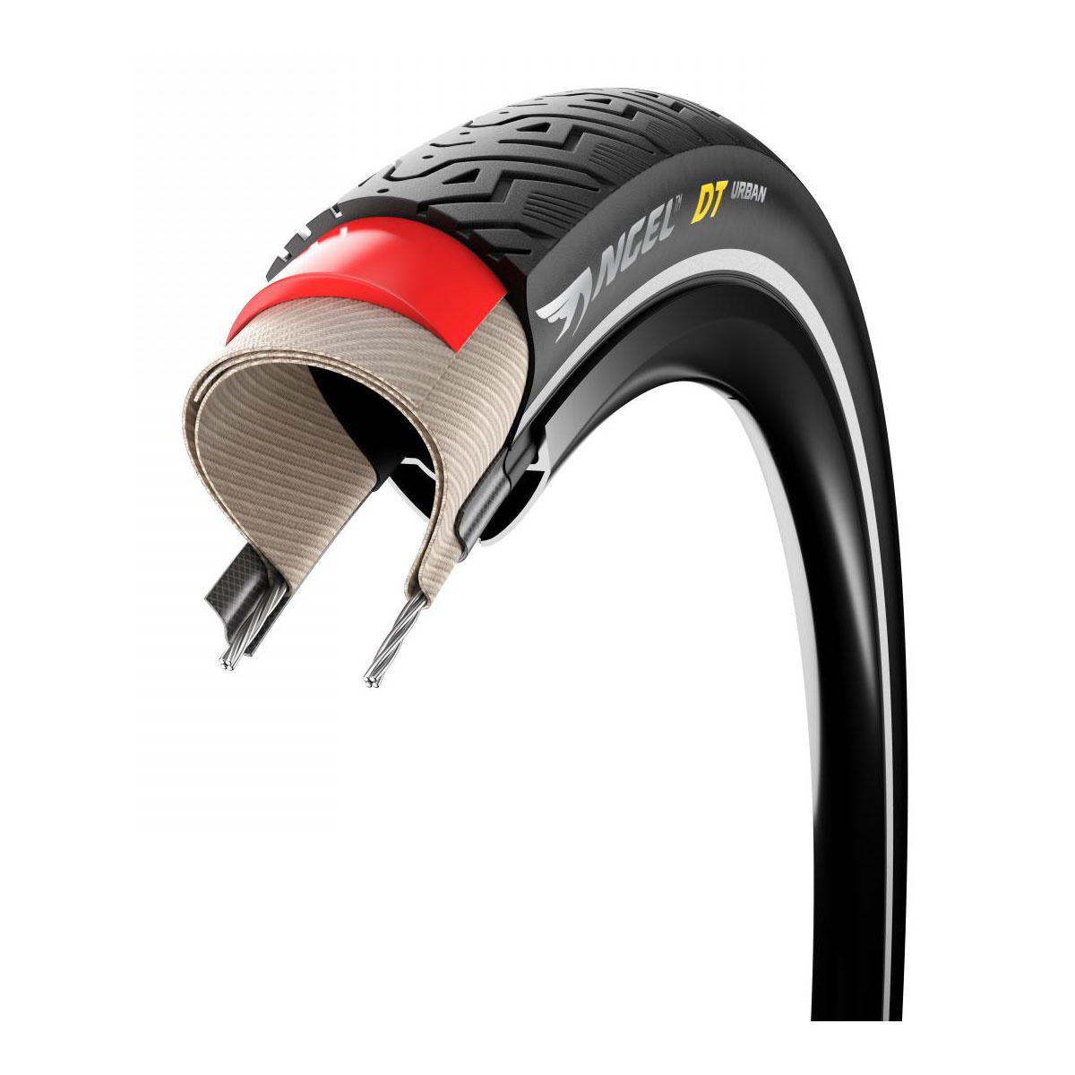 Pirelli Angel DT Urban Svart Reflex