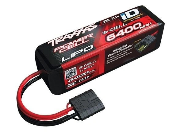 Traxxas Batteri Li-Po 3S 11.1V 25C 6400mAh