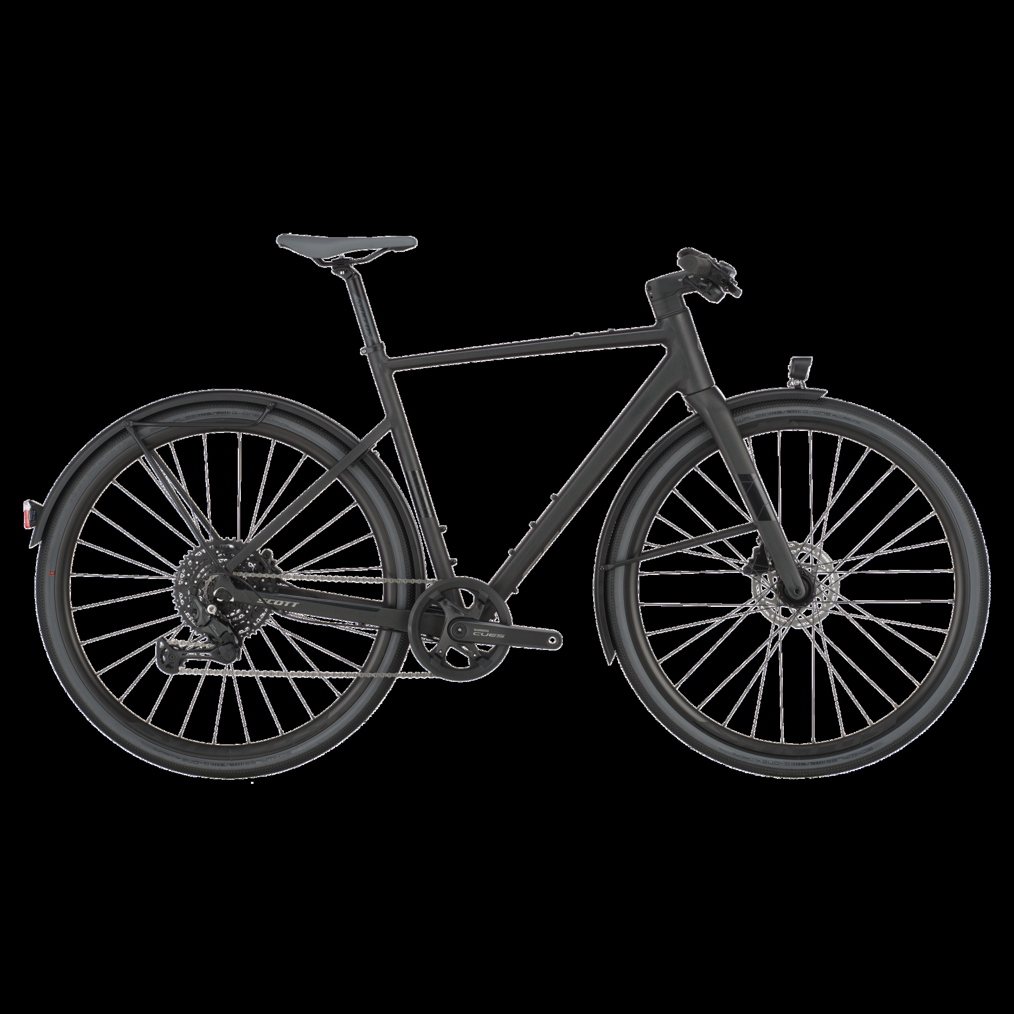 Scott Metrix 20 EQ Svart Large