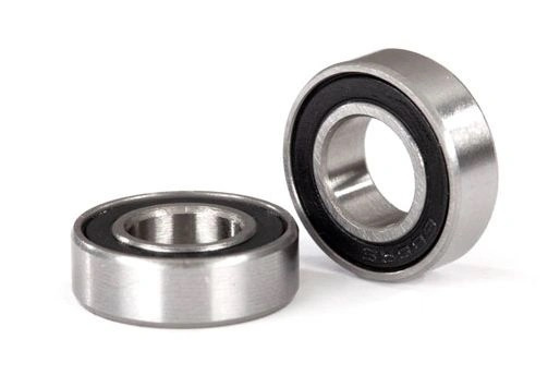 Traxxas Kullager 8x16x5mm Gummitätat Svart 2-pack