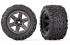 Traxxas Däck & Fälg Talon EXT/ RXT Grå 2.8 4WD TSM (2) Traxxas Däck & Fälg Talon EXT/ RXT Grå 2.8 4WD TSM (2)