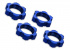 Traxxas Hjulmutter 17mm Aluminium Blå (4) Traxxas Hjulmutter 17mm Aluminium Blå (4)